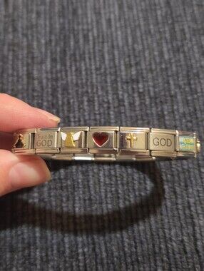Italian Charm Bracelet - Faith Inspired